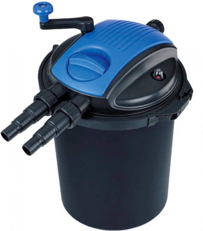 Aquaking Drukfilter PF²-60 NG Superset Incl. Waterval en Vijverpomp Filter Vijverfilter Drukfilter Vijverfilter Complete Set Vijverpomp in Vijver