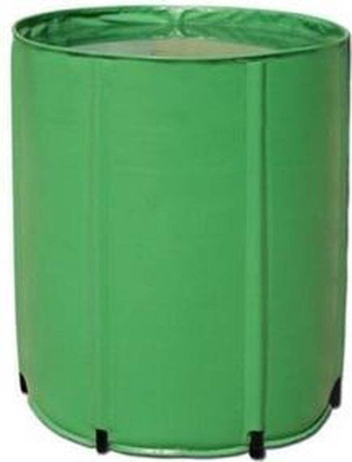 Aquaking Regenton Watervat 380 liter regenton regentonnen regenton kunststof waterton watervat opvouwbaar ritsbaar deksel