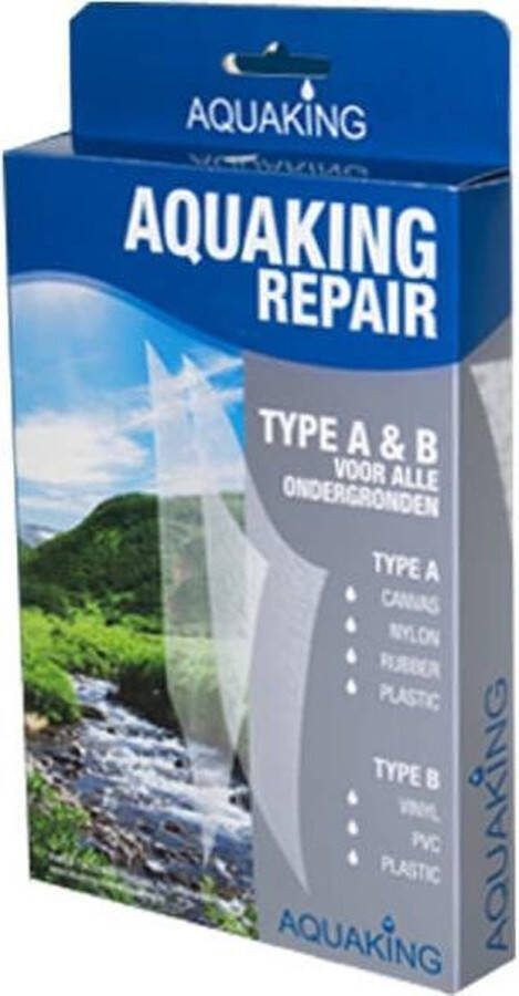 Aquaking Reparatieset A&B Waterdicht & Luchtdicht Klus & Reparatie Zwembad Tassen Dames Zonnescherm Zwembaden Zwemband Speelgoed Jassen Dames Tussenjas Dames Vijver Opblaasboot – Jassen