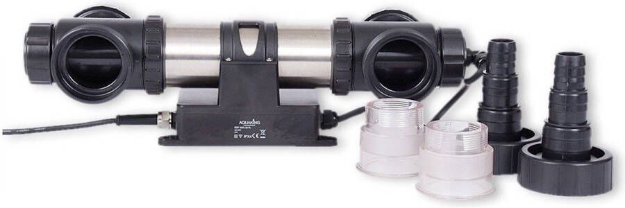Aquaking RVS² JUVC 36 Watt UV Lamp Filter Vijver Vijverfilter UV Lamp Vijver Algenbestrijding UV Lampen Algenbestrijding Vijver Filter Algen Vijverfilter met UV Lamp