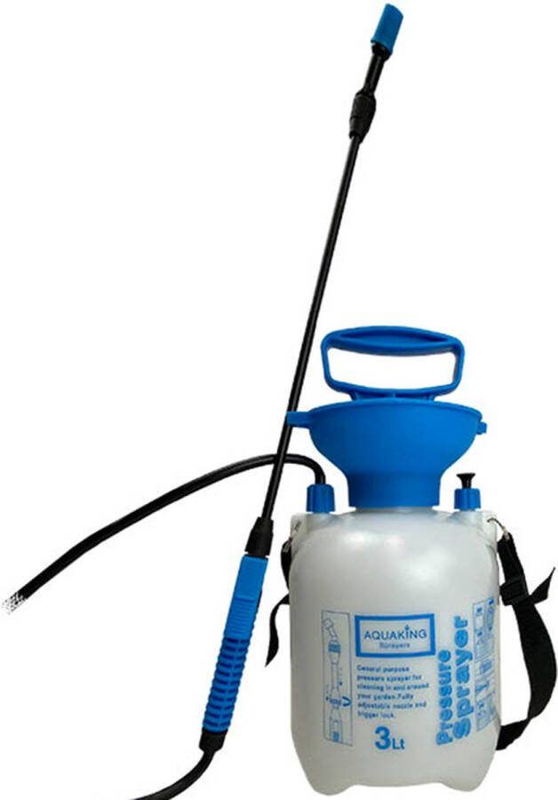 Aquaking Sprayer 3 Liter Planten Tuin Plantenspuit Drukspuit Sproeier Drukspuit Sproeier Drukspuiten Druksproeier Plantensproeier Tuinsproeier Tuin Sproeier Tuin
