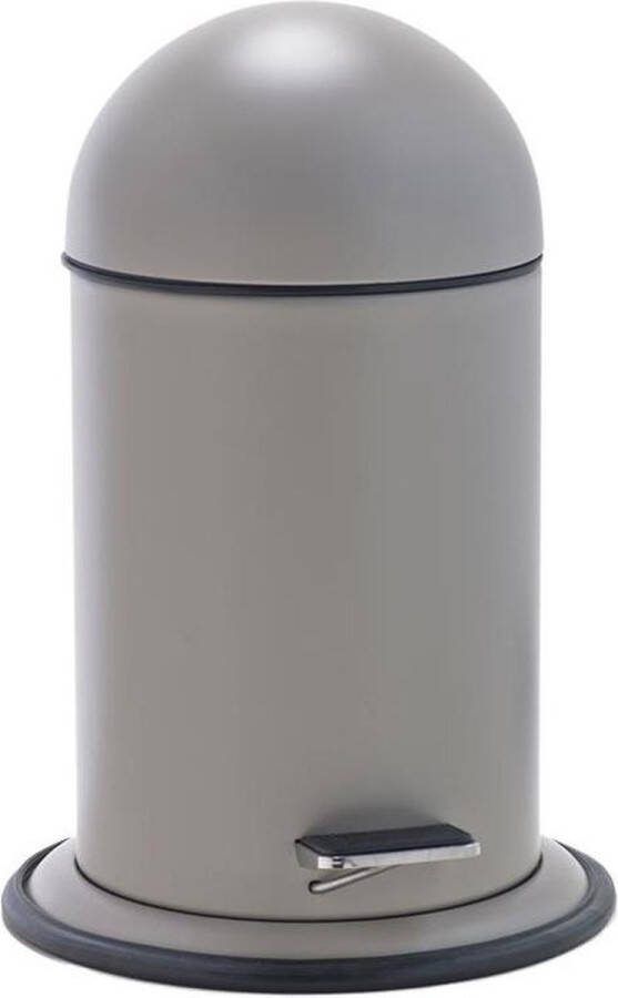 Aquanova Ona Pedaalemmer 3 liter Warmgrijs