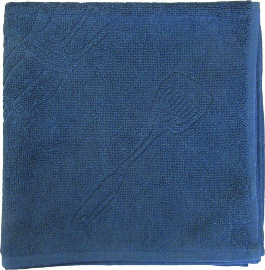 Aquanova Primavera Keukendoek (3 Stuks) 50x50 cm Zwart