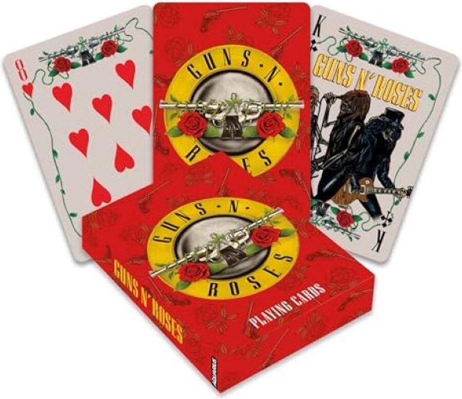 Aquarius Guns N Roses Playing Cards Speelkaarten set