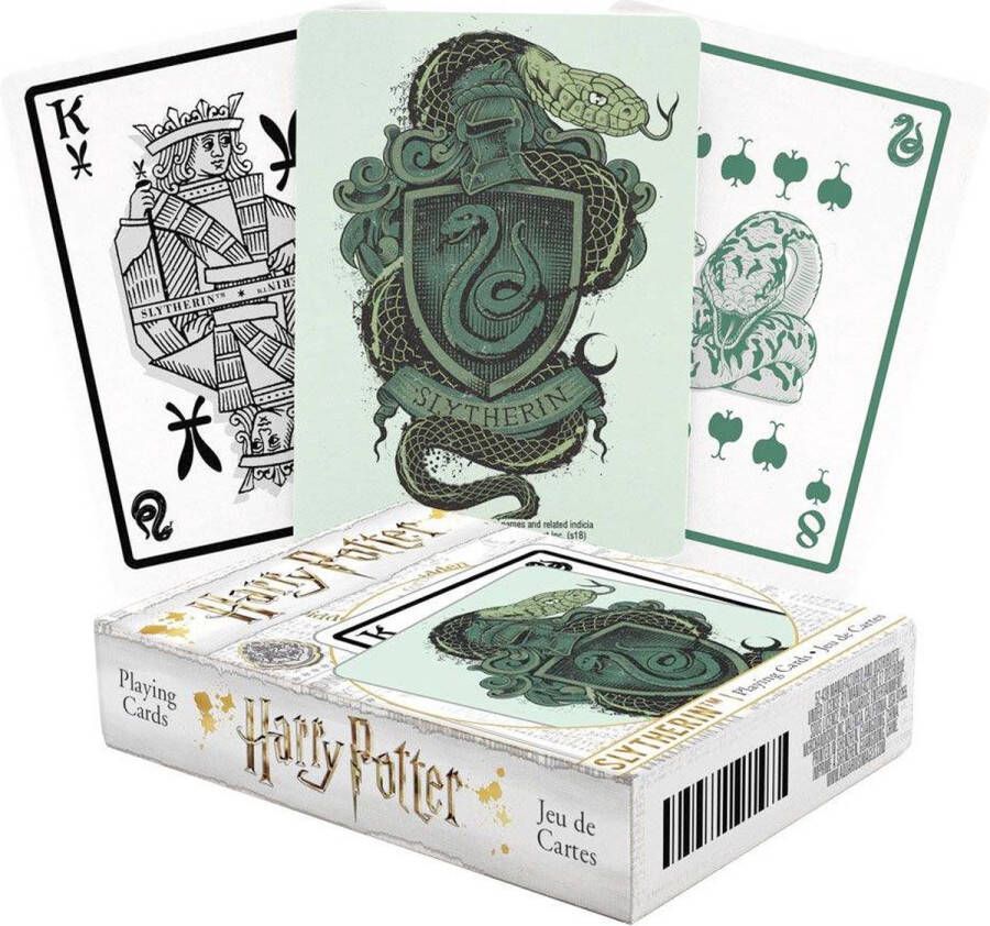 Aquarius Harry Potter Slytherin Zwadderich Playing Cards Speelkaarten