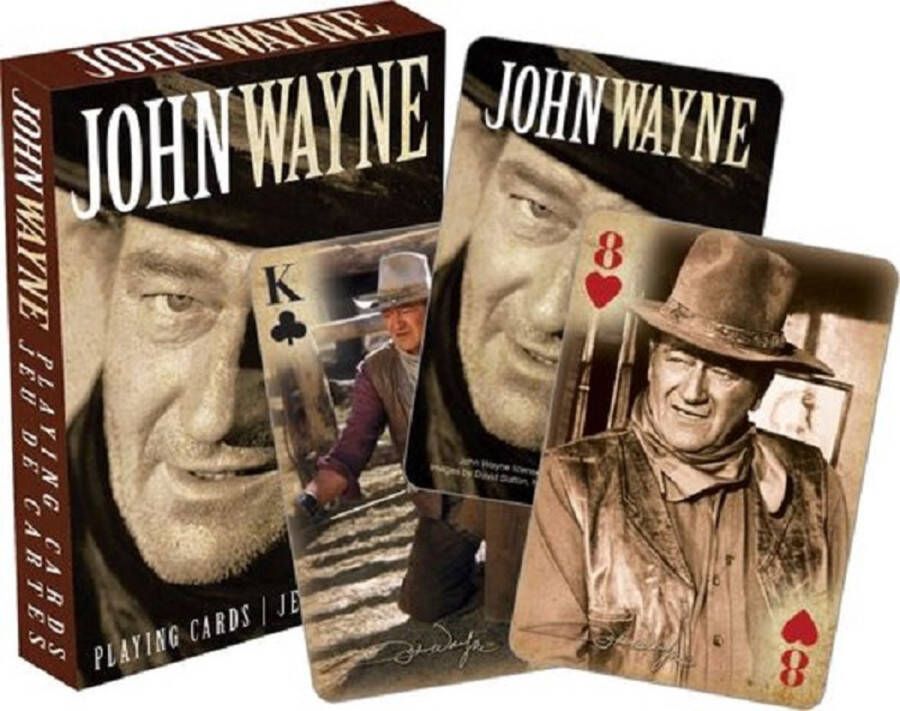 Aquarius John Wayne Speelkaarten Filmster Westerns Hollywood