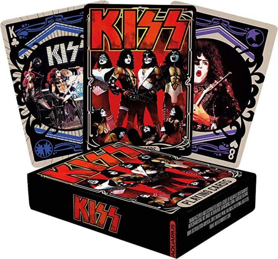 Aquarius KISS Photos Playing Cards