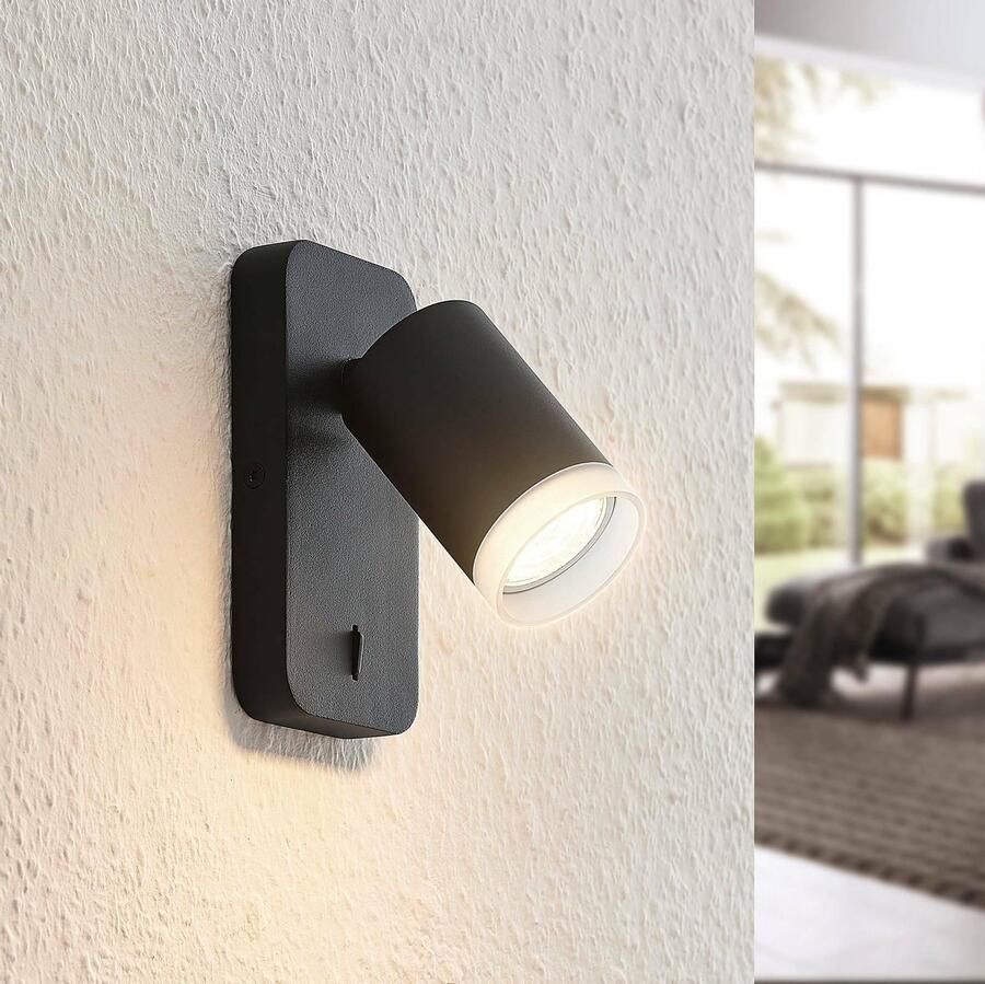 ARCCHIO buitenspot 1licht aluminium H: 15 cm GU10 zwart