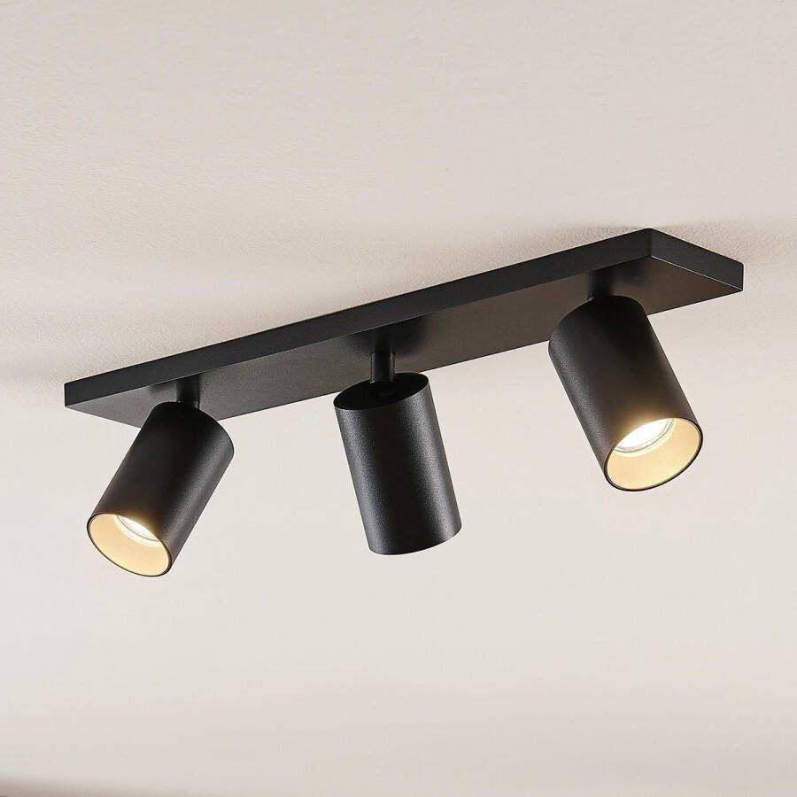 ARCCHIO buitenspot 3lichts Aluminium H: 12.5 cm GU10 zwart
