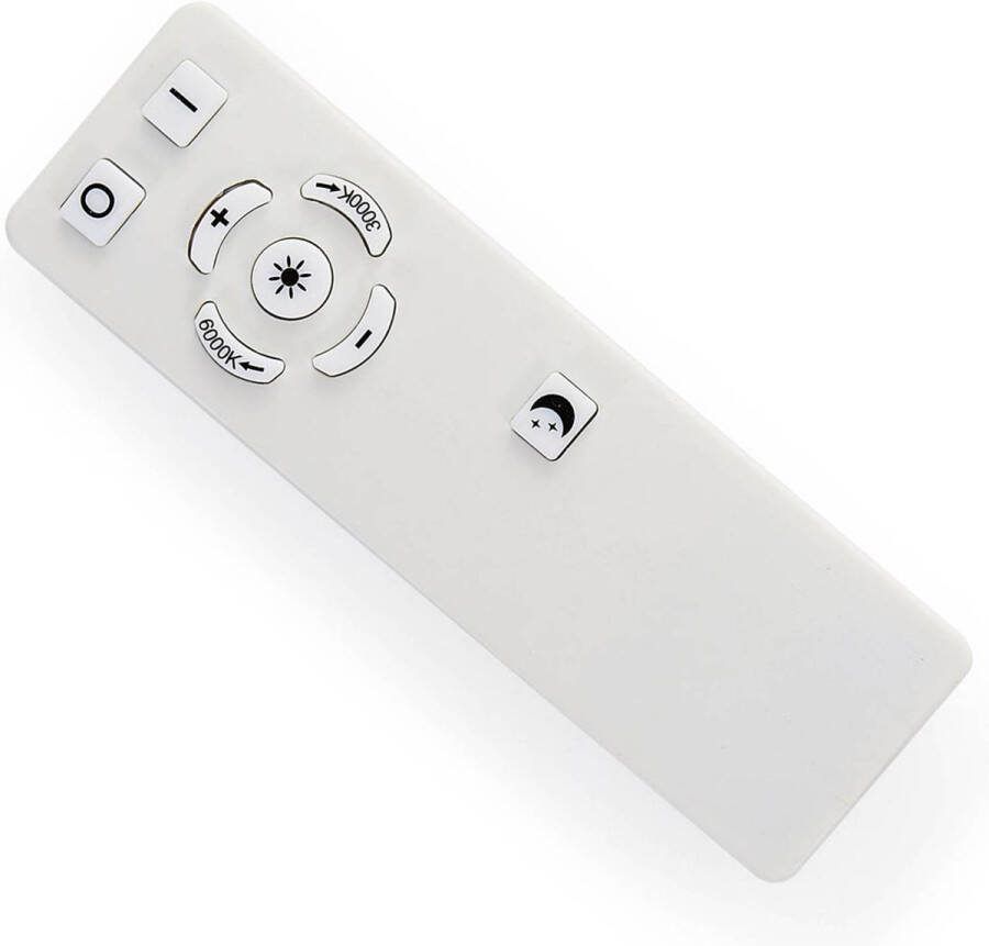 ARCCHIO LED paneel- met dimmer 1licht aluminium PMMA H: 4.5 cm wit Inclusief lichtbron