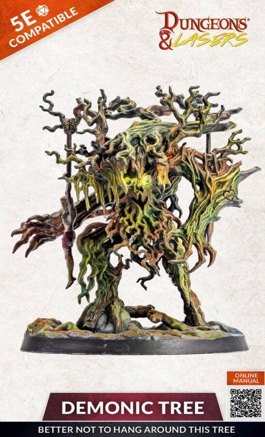 Archon Studios Dungeons and Lasers Demonic Tree RPG Terrein Roleplaying Games Geschikt voor DND 5E