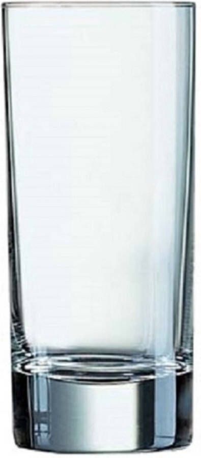 Arcoroc longdrinkglazen set 6x stuks 220 ml glas transparant Longdrinkglazen