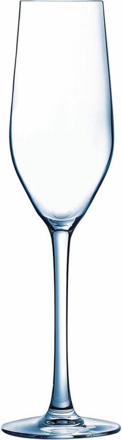 Arcoroc Vlak glas voor champagne en cava Mineral Glas 160 ml