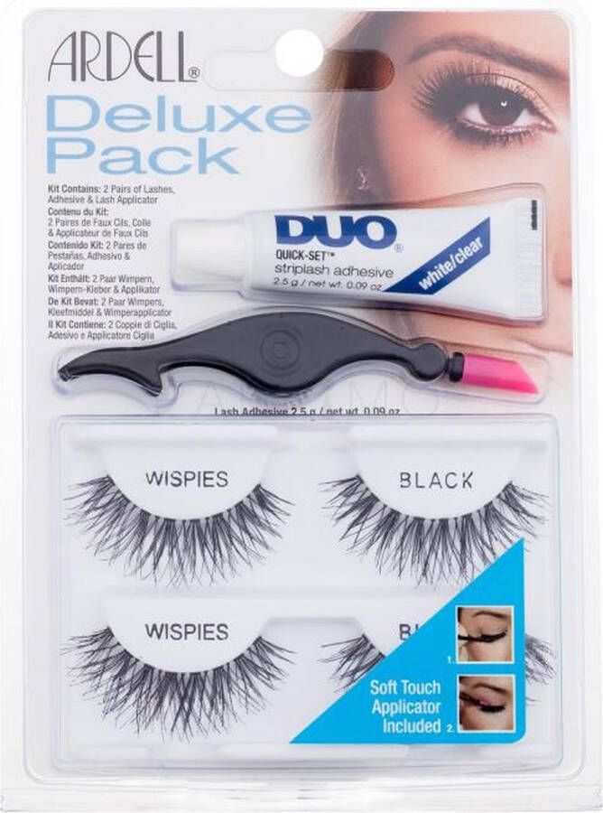 Ardell LASHES Deluxe Pack Lash Wispies Black Nepwimpers