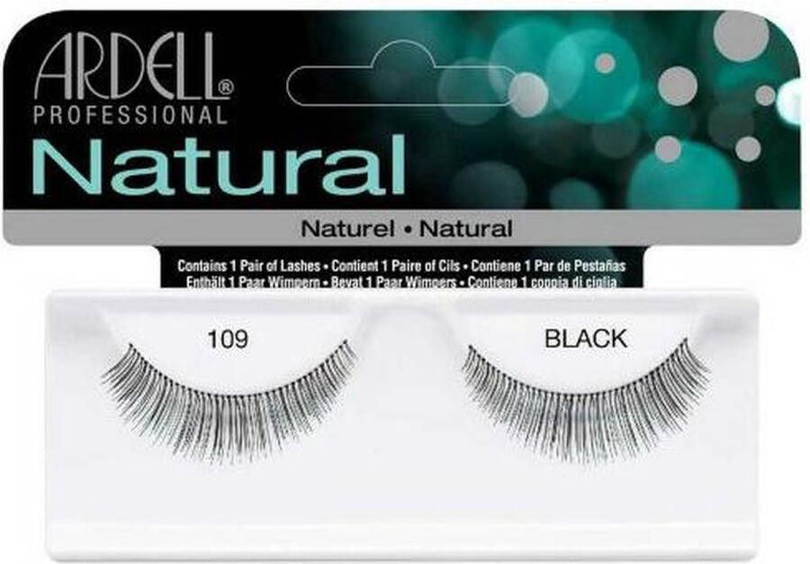 Ardell LASHES Natural 109 Black Nepwimpers
