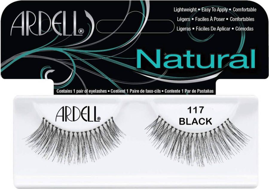 Ardell LASHES Natural 117 Black Nepwimpers
