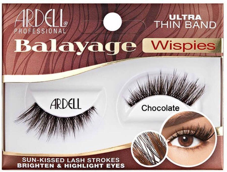 Ardell LASHES Wispies Balayage Lashes Chocolate Nepwimpers