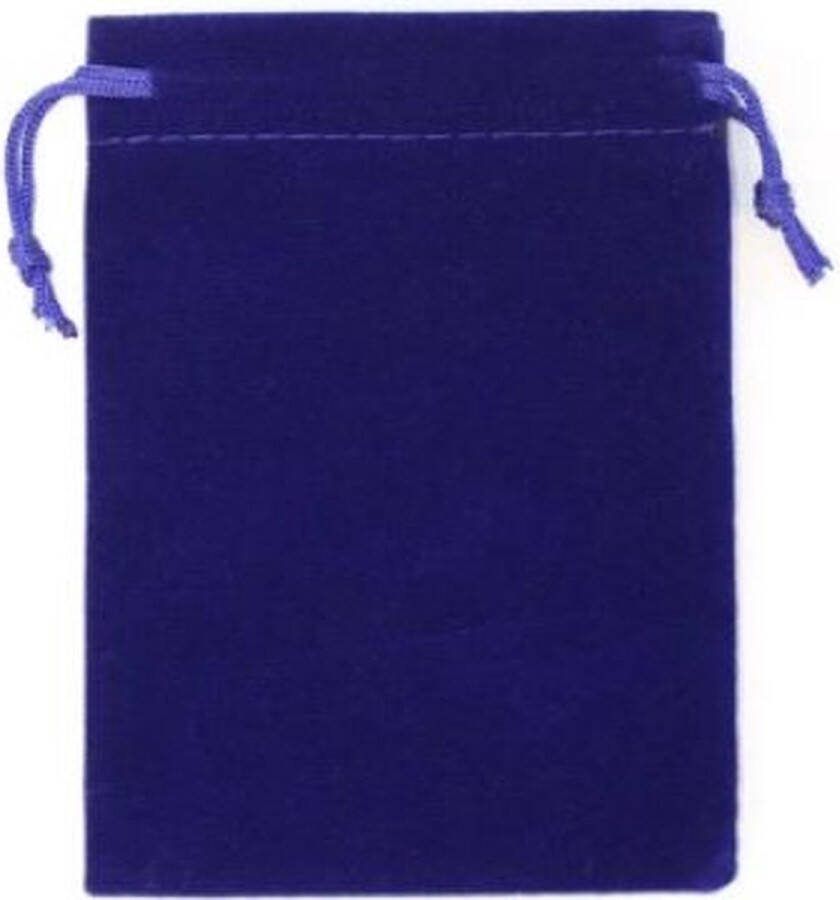 Ardran & Tookar Dice bag polydice dobbelstenen zakje voor Dungeons and Dragons DnD dice pouch Blauw XL 13x18 cm