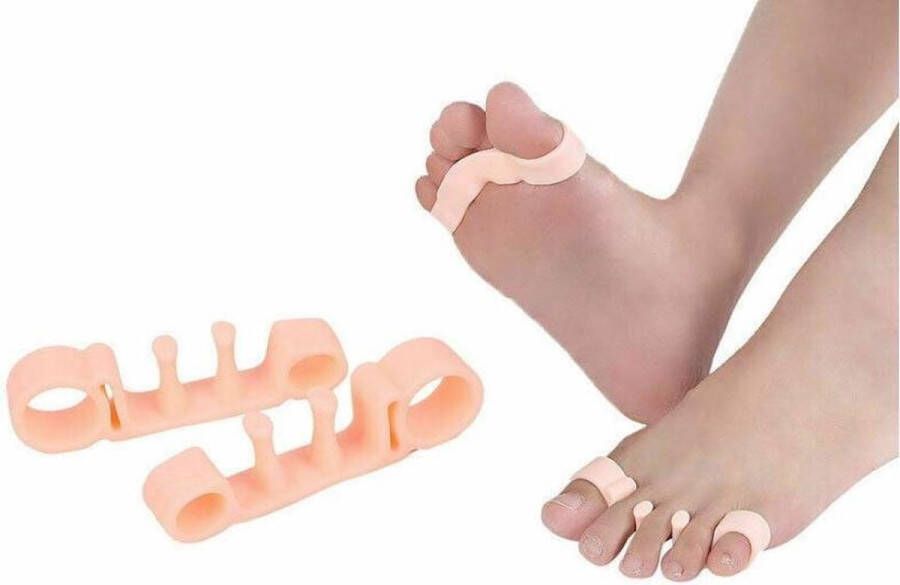 Ardran & Tookar Hallux Valgus teenspreider teencorrector hallux valgus grote teencorrector Spreiders 2 stuks