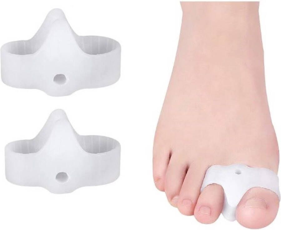 Ardran & Tookar Hallux Valgus teenspreider teencorrector hallux valgus grote teencorrector Toespacer roze 2 stuks