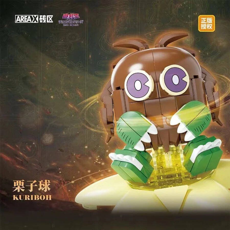 AreaX Yu-Gi-Oh! Kuriboh LEGO-Compatibele Bouwset voor Kinderen en Verzamelaars Educatief en Decoratief Model