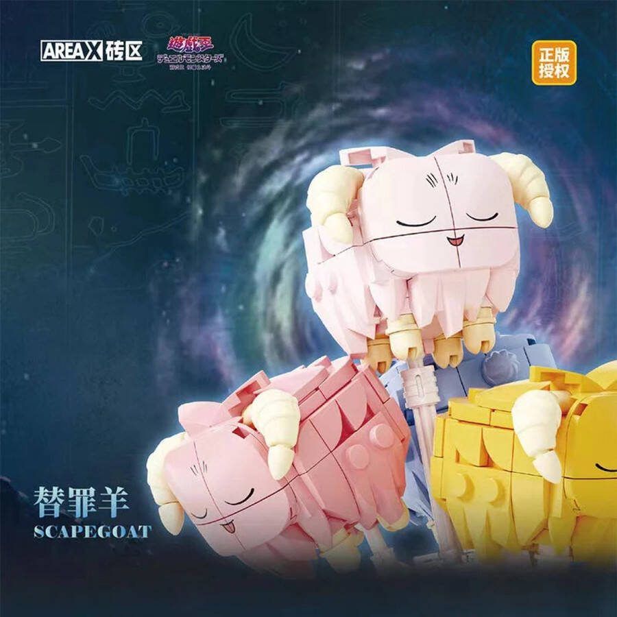 AreaX Yu-Gi-Oh! Scapegoat LEGO-Compatibele Bouwset voor Kinderen en Verzamelaars Educatief en Decoratief Model