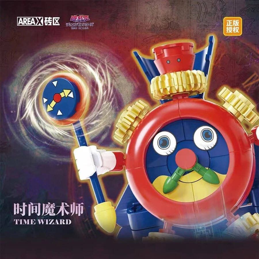 AreaX Yu-Gi-Oh! Time Wizard LEGO-Compatibele Bouwset voor Kinderen en Verzamelaars Educatief en Decoratief Model