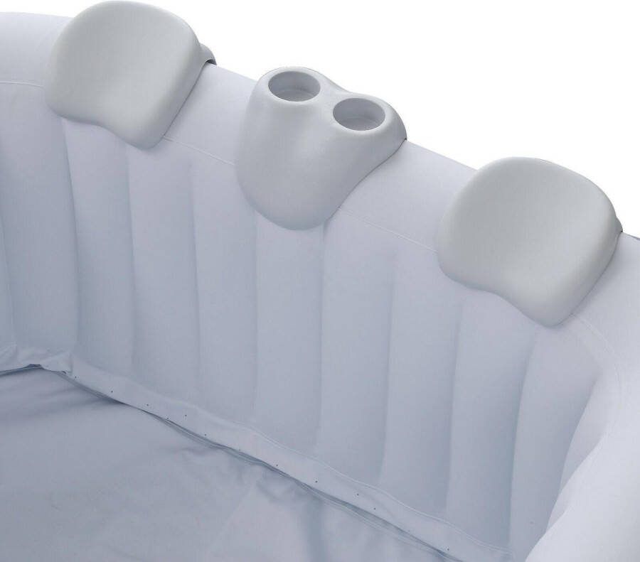 Arebos 2x Nekkussen + Bekerhouder Voor Whirlpools Zwembaden Spa