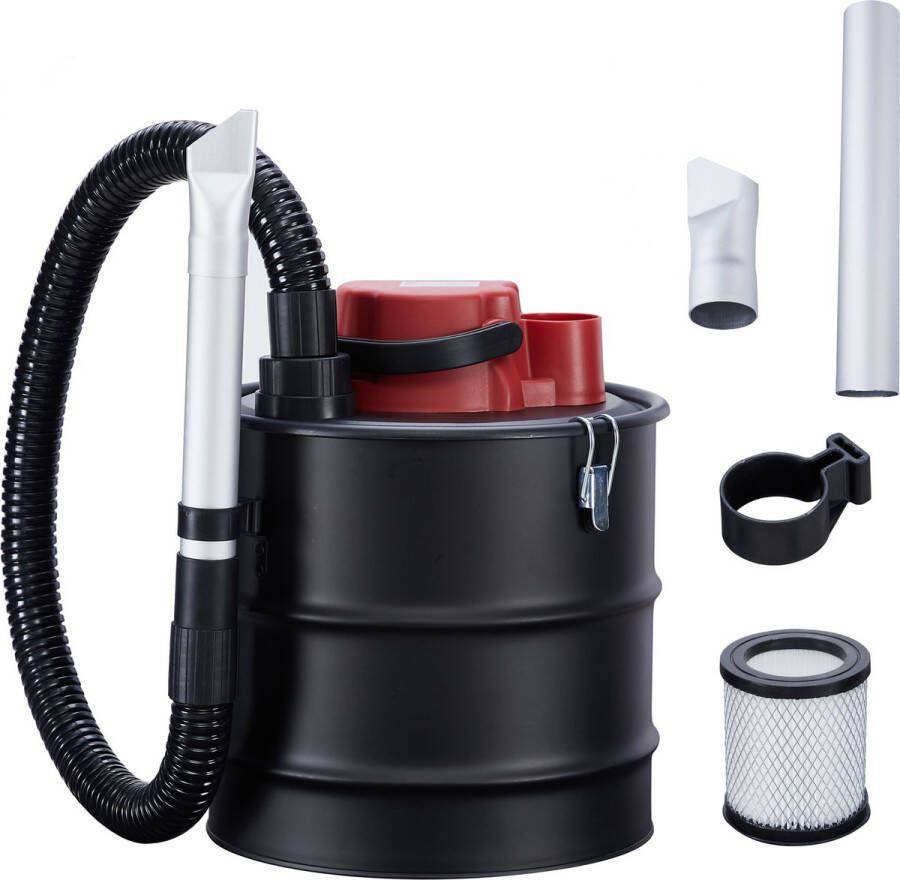 Arebos asstofzuiger ECO 15 L 1000 W schoorsteenstofzuiger incl. HEPA-filter