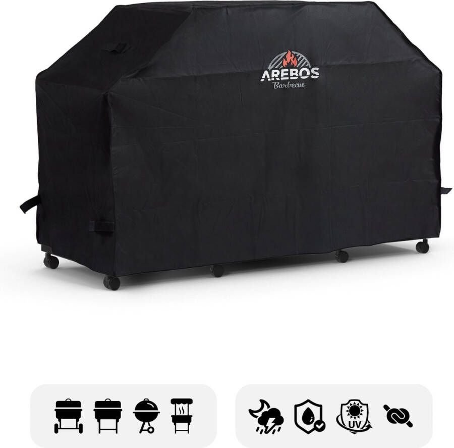 Arebos BBQ Hoes Barbecue Hoes 147 x 61 x 122 cm BBQ Hoes Waterdicht