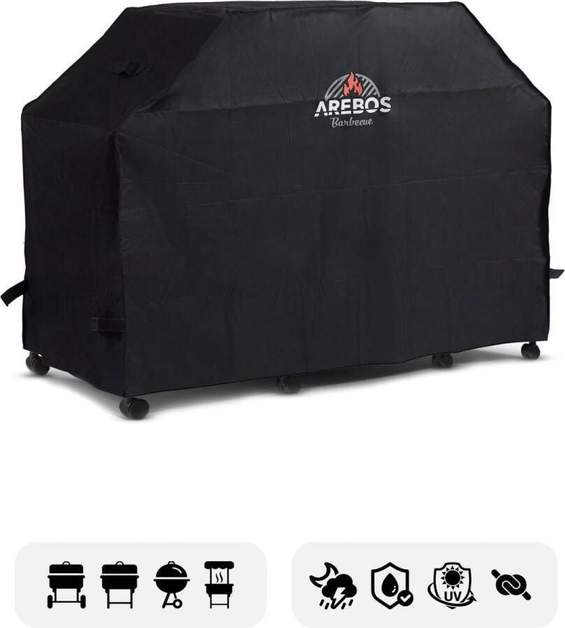 Arebos BBQ Hoes Barbecue Hoes 163 x 61 x 122 cm BBQ Hoes Waterdicht
