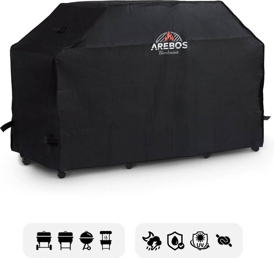 Arebos BBQ Hoes Barbecue Hoes 183 x 66 x 130 cm BBQ Hoes Waterdicht