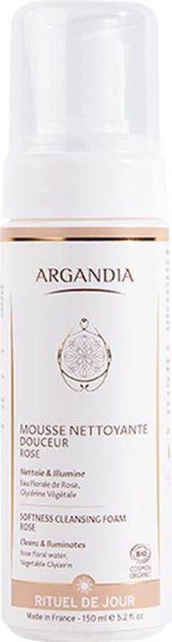 ARGANDIA Argan Reinigingsmousse Rozen