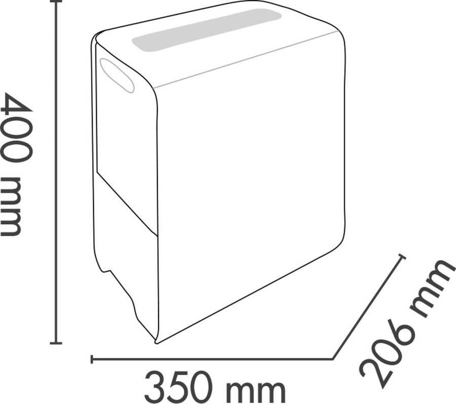 Argoclima Dry Pury 17 Luchtontvochtiger 70 m2 41 dB Wit