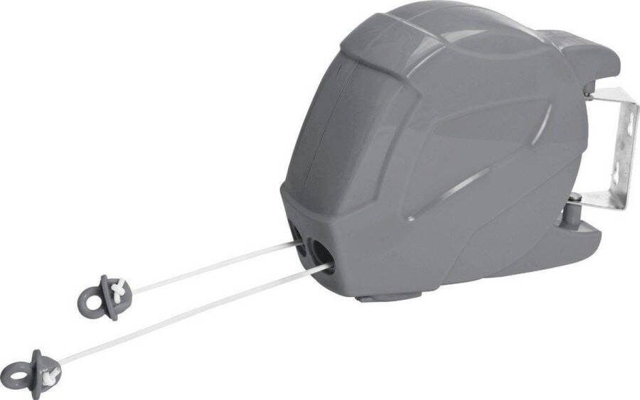 Argos Home Drooglijn Set van 2 x15 m intrekbare waslijnen wasdraad 30M
