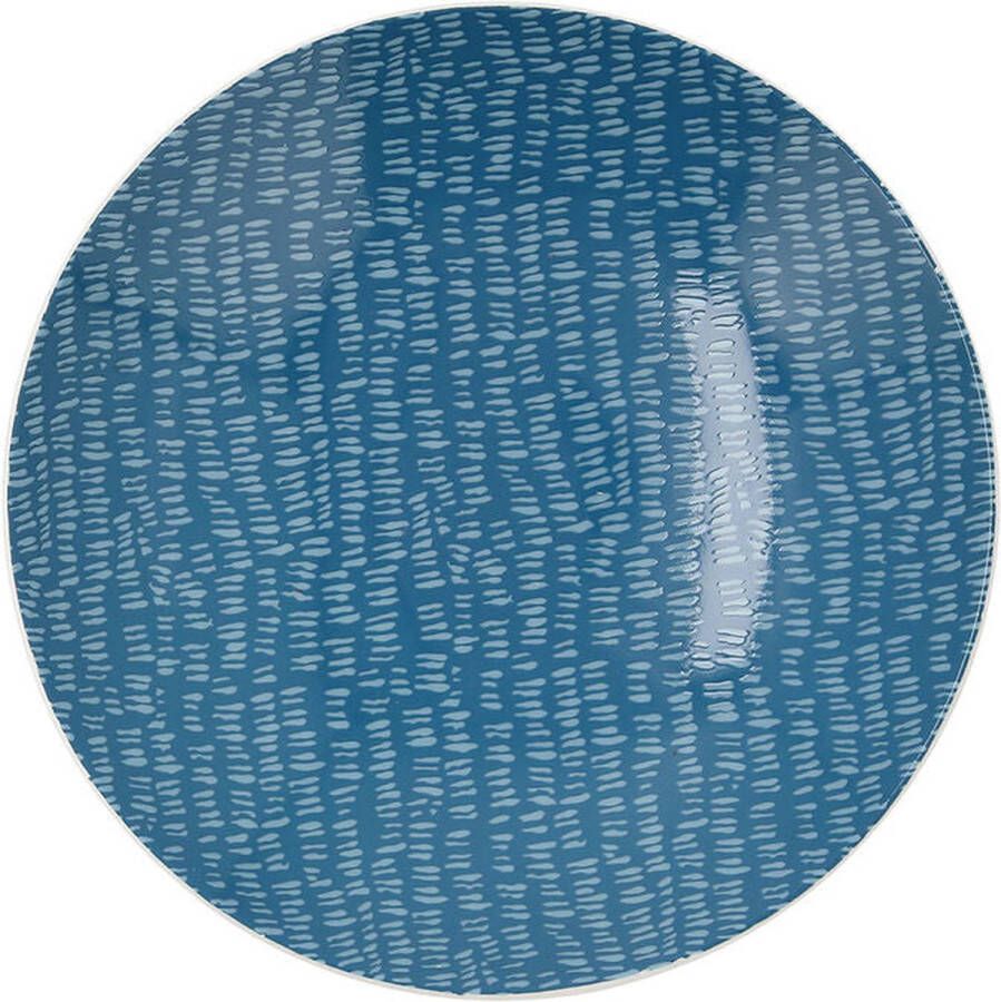 Ariane Diep bord Coupe Ripple Keramisch Blauw (20 cm) (6 Stuks)