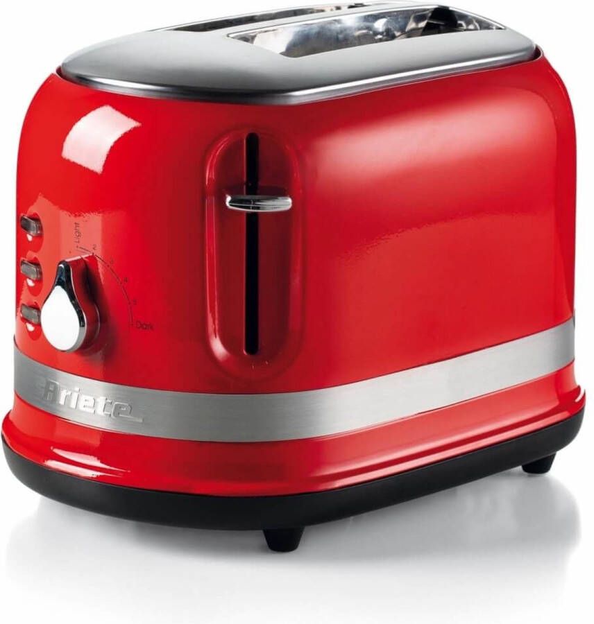 Ariete 0149 10 Moderna broodrooster 2 sneden 6 standen 815 Watt rood