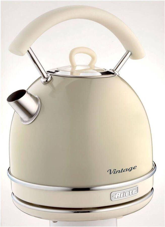 Ariete 2877 03 Vintage Waterkoker 2000 Watt 1.7 liter draadloos Beige