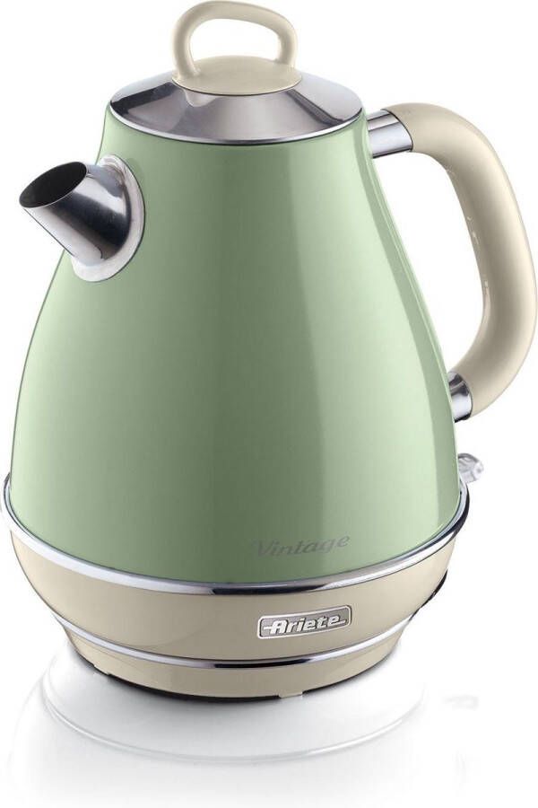 Ariete 2869 04 Vintage waterkoker 2000W 1 7 liter inhoud draadloos Groen