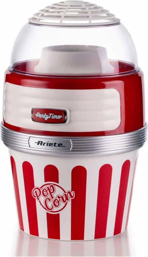 Ariete 2957 00 50's Style Popcornmachine 1100 Watt Bereidingstijd: 60 gram in 2 min rood