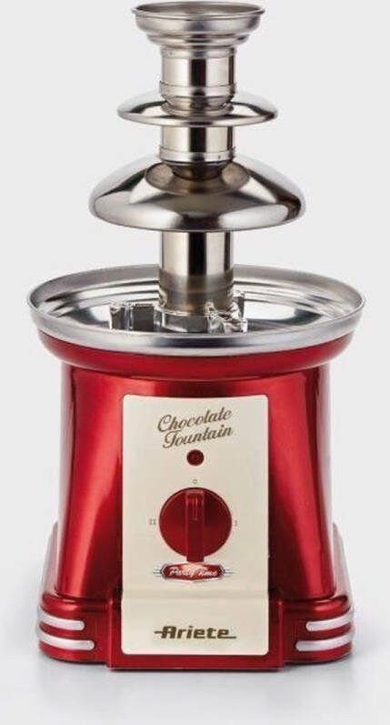 Ariete 2962 Chocoladefontein 3 lagen 500 gram- warmhoudfunctie 90 Watt