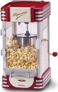 Merkloos Ariete Popcorn Machine Popper Xl Ongeveer 4 Porties Per Keer Rood