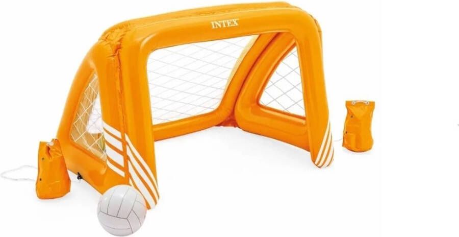 Ariko Opblaasbare Goal Oranje Fun Goals doel 124 x 84 x 76 cm Inclusief Bal