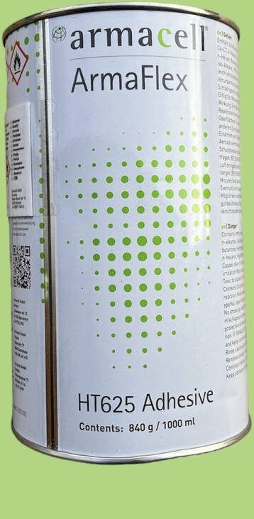 Armacell HT625 lijm Armaflex Hoge temperatuur leiding isolatie uithardingsproces koud 1000ml
