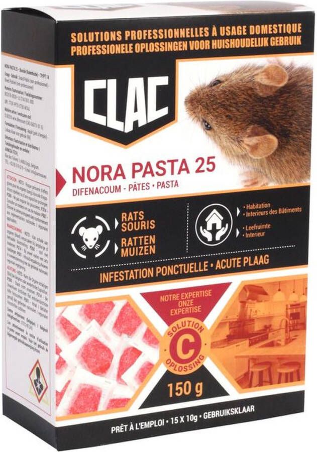 Armosa NORA Pasta 25 Ratten & Muizen