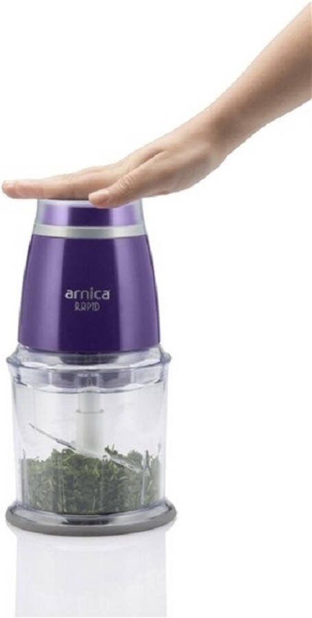 Arnica Rapid Mini Hakmolen- 500W 1100ml Purple