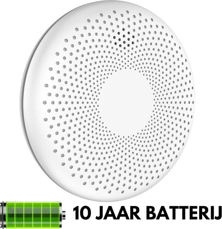 Aroha Combimelder Rookmelder & Koolmonoxidemelder 10 jaar batterij Combimelder met CO melder & Brandmelder