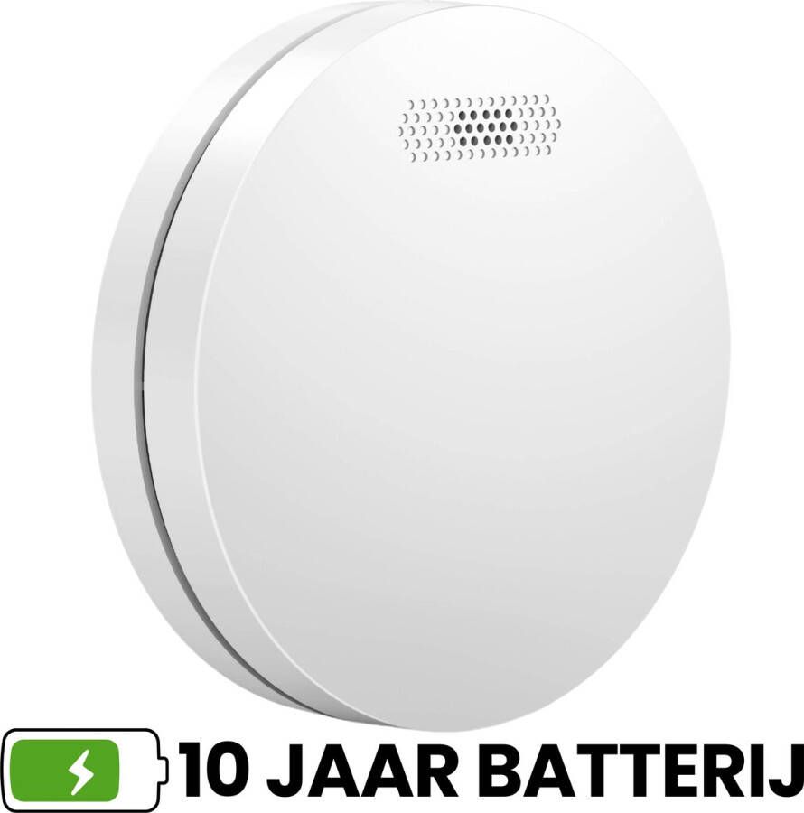 Aroha Rookmelder met 10 jaar batterij & sensor Extra dun design rookmelder & brandmelder Voldoet aan alle EU normen