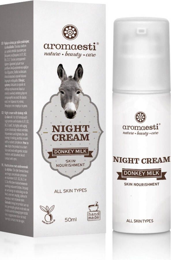 Aromaesti Ezelinnenmelk Nachtcrème