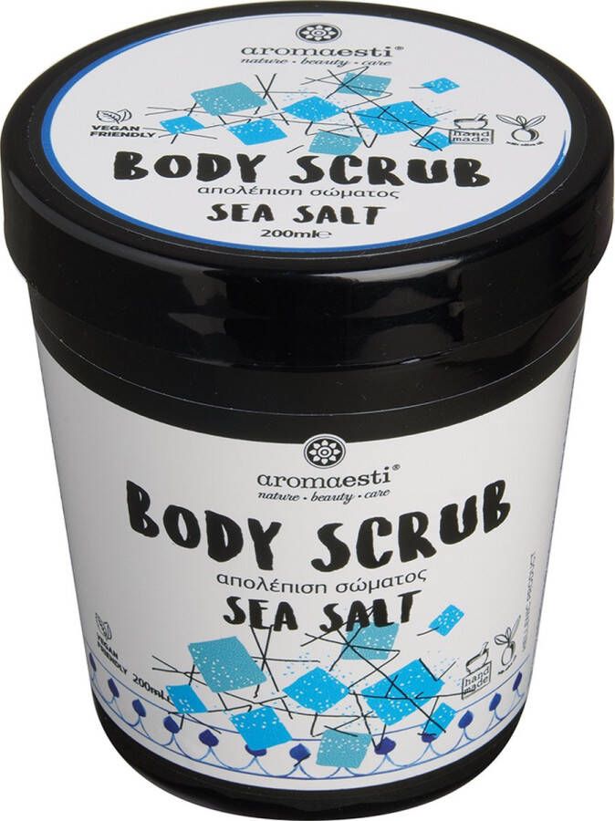 Aromaesti Handgemaakte Body Scrub Zeezout